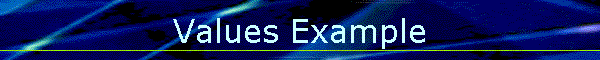 Values Example